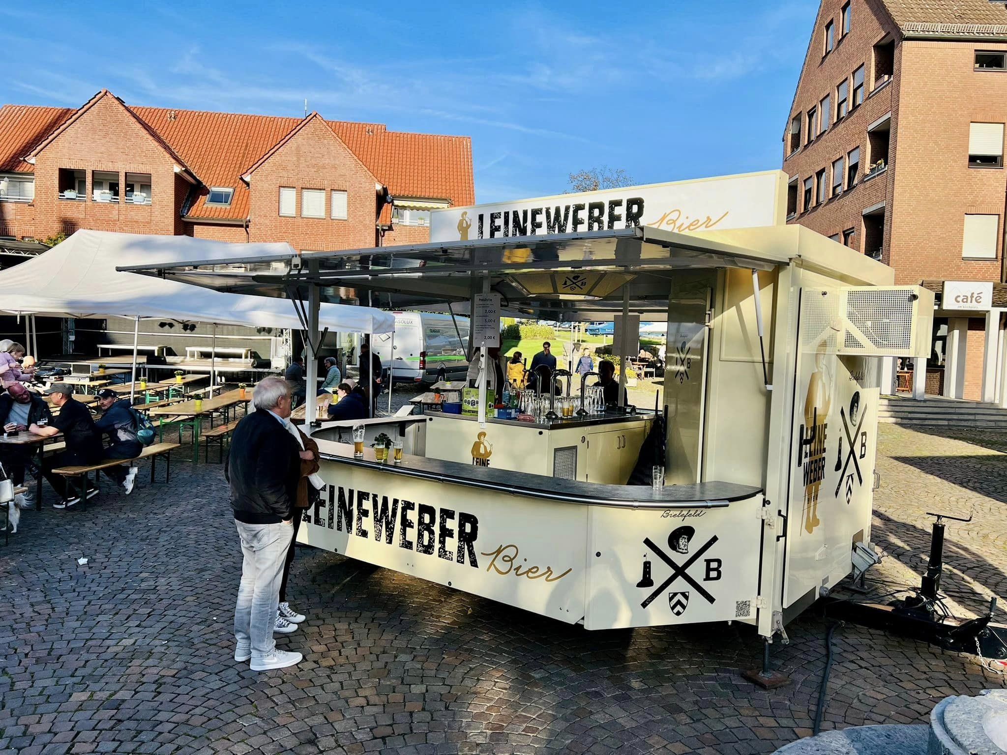 Die SVB-Tischtennisabteilung auf den „Glückstalertagen“ in Brackwede